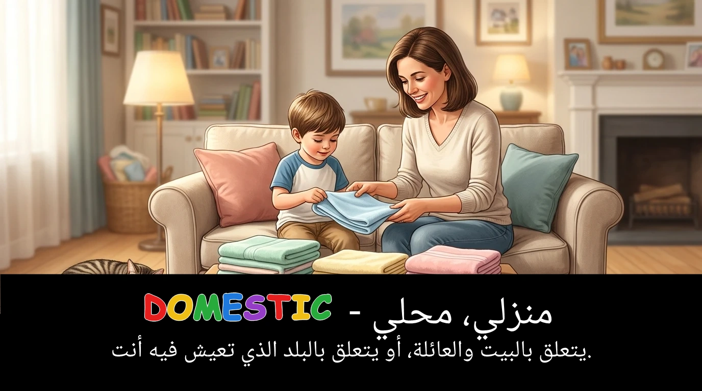 Arabic Illustration for domestic